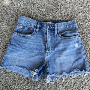 MADEWELL dad jean shorts